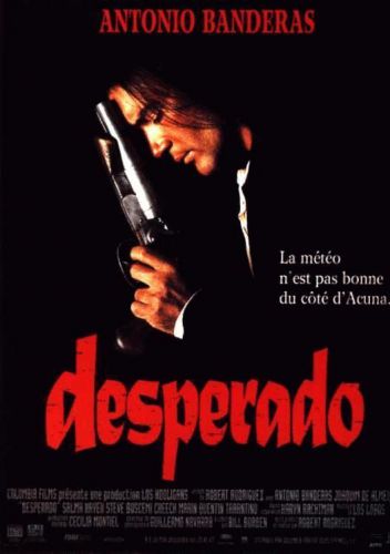 Desperado - 1994 - antonio banderas  /size :15,75x22,05&#034; original movie poster