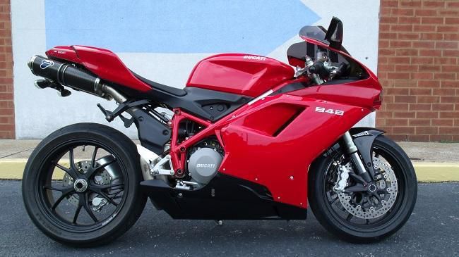 2009 Ducati Superbike 848 Sportbike 