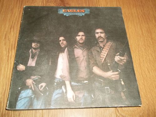 Eagles &#034; desperado &#034; rock vinyl lp asylum rec k53008 ex/vg- textured sleeve 1973