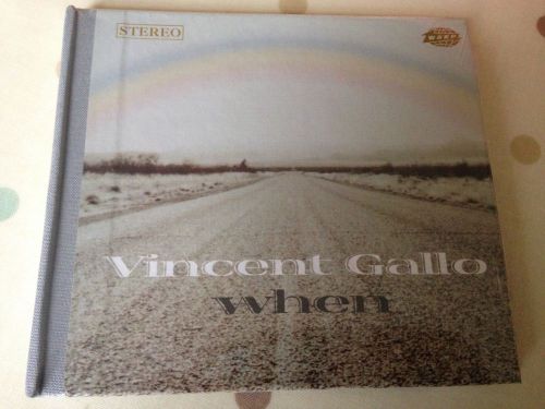 VINCENT GALLO - WHEN - UK WARP RECORDS - STILL SEALED UNPLATED COPY DEBUT ALBUM