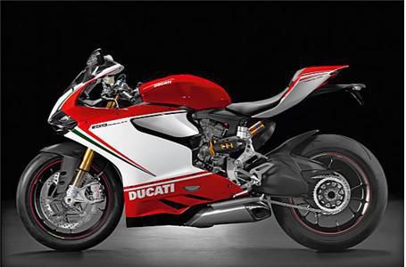 2013 Ducati 1199S Panigale S Tricolore ABS Sportbike 