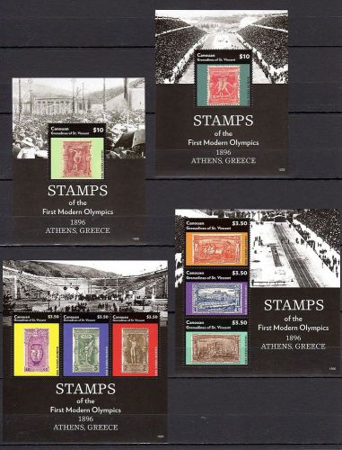 St.Vincent Canouan 2015 Olympics Stamps MNH