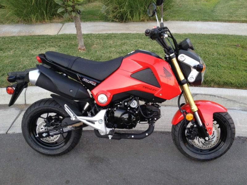 2014 Honda Grom BRAND NEW RED GROM with only 2 MILES!!!