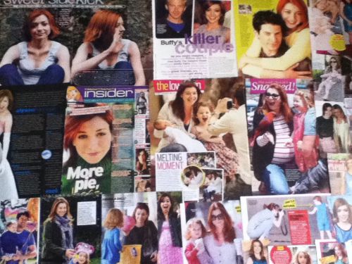 Alyson hannigan - clippings - massive clippings clearance - cheap!