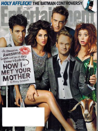 Cobie Smulders ENTERTAINMENT WEEKLY magazine 9/13 How I Met Your Mother Hannigan