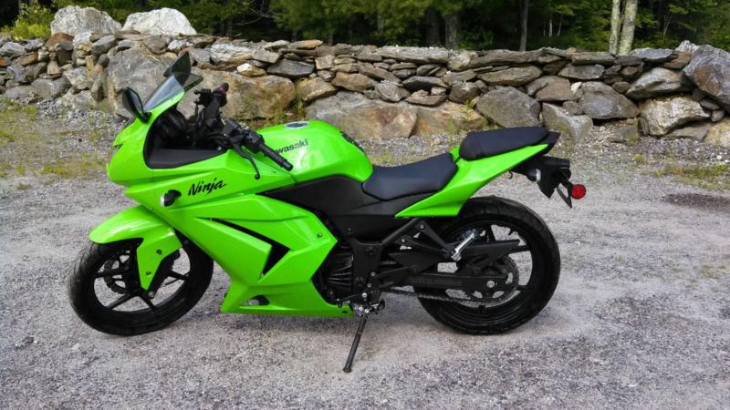2008 Kawasaki Ninja 250 GREEN, lowered