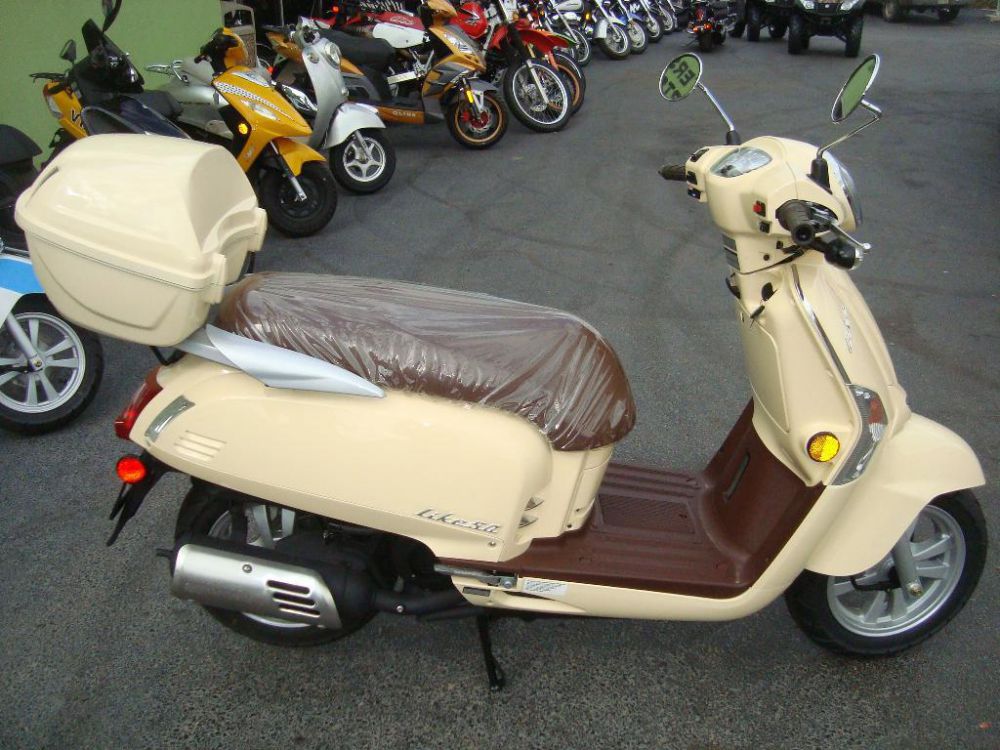 2012 kymco like 50 2t  scooter 