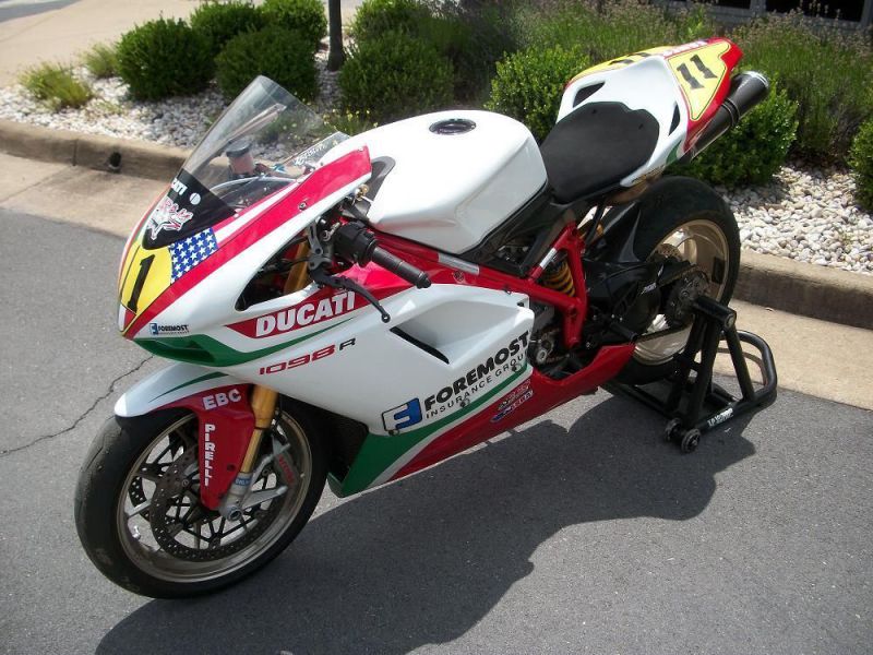 2008 ducati superbike 1098r with upgrades<br />
