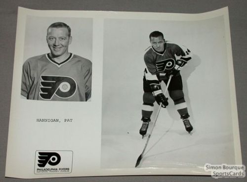 Orig. 1968-69 Pat Hannigan Philadelphia Flyers photo