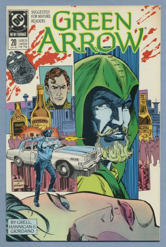 Green Arrow #20 1989 Mike Grell Ed Hannigan Dick Giordano DC Comics