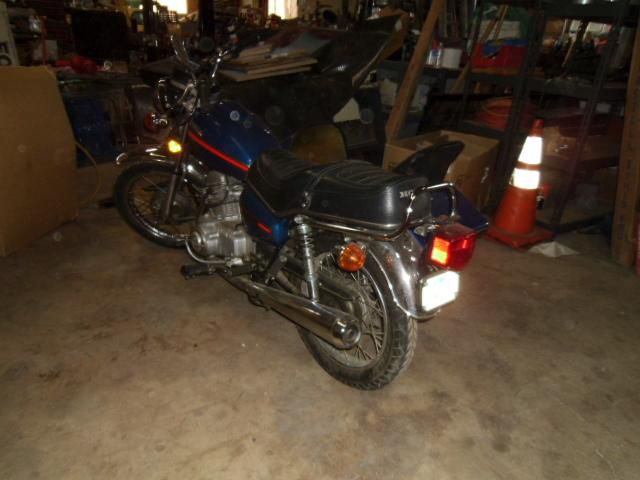 79 honda twinstar with sidecar, low miles, real eye catcher
