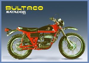 BULTACO MATADOR FUELL TANK MATADOR 26 &amp; 75 GAS TANK BULTACO NEW