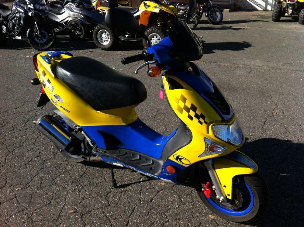 2008 Kymco Super 9 AC 2T Scooter 