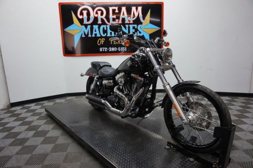 2014 harley-davidson dyna 2014 fxdwg dyna wide glide abs/103" low miles*