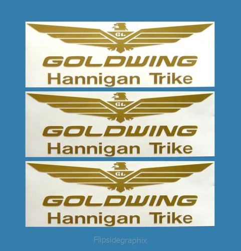 Helmet Decals For Honda Goldwing Hannigan Trike Rider GWH7-Hannigan Trike