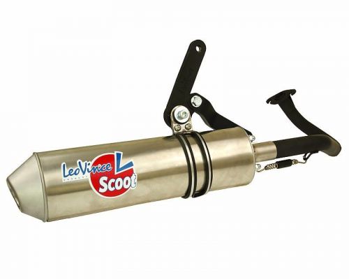 Kymco Agility Leo Vince Exhaust fits most GY6 50cc 139QMB scooters