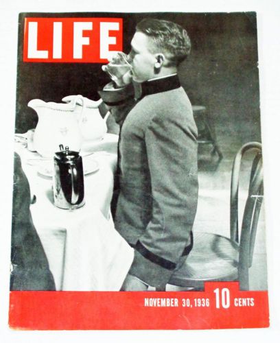 Life Magazine November 30 1936 V1 No 2 U.S.S. Indianapolis West Point Hannigan