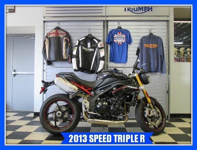 2013 Triumph Speed Triple R Sportbike 