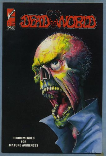 Deadworld #1 1986 zombie vincent locke arrow comics