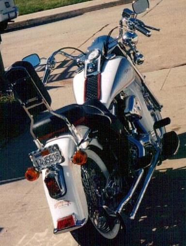 Custom built motorcycle: 1997 california motorcycle company / stretch frame
