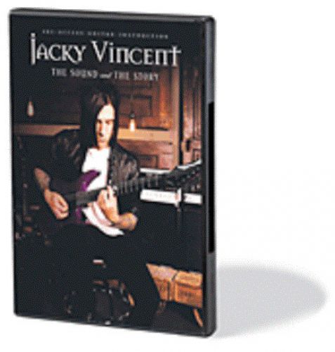 Jacky vincent the sound and the story guitar dvd new!