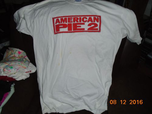 2001 American Pie 2 XL Shirt 2 Sided Jason Biggs Alyson Hannigan Chris Klein