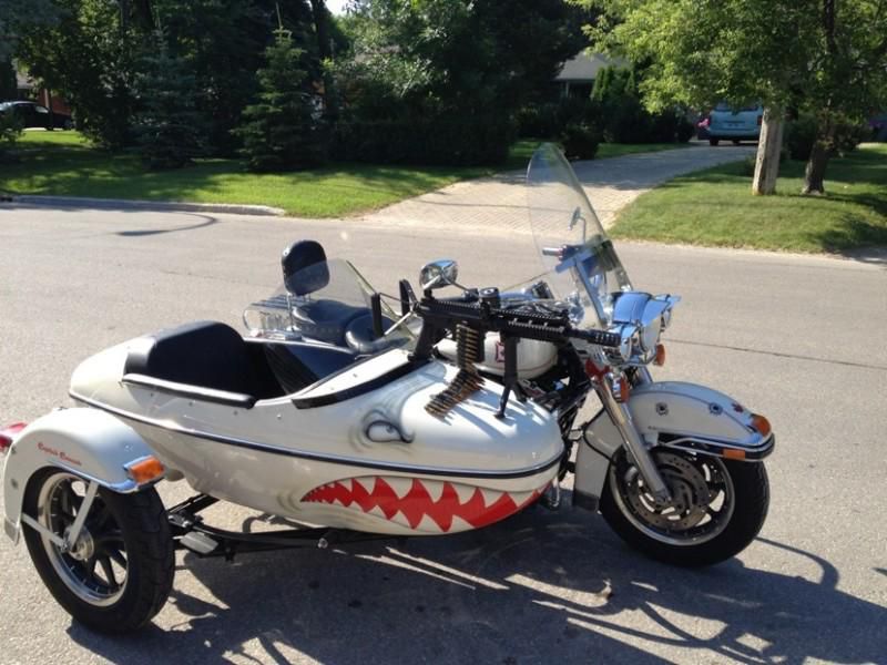 2006 Harley Davidson Police Special with matching side car