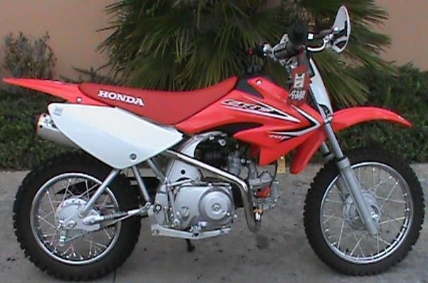 2011 Honda CRF 70F Dirt Bike 