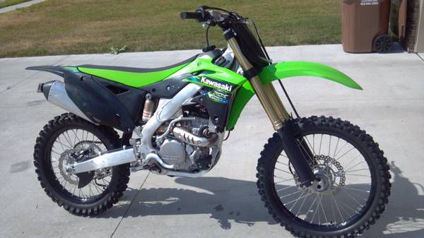 2013 Kawasaki KX250F MINT CONDITION AND PRACTICALLY BRAND NEW