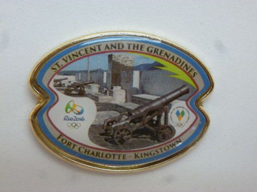 Rio 2016 olympics st. vincent &amp; the grenadines noc (athlete&#039;s) pin!