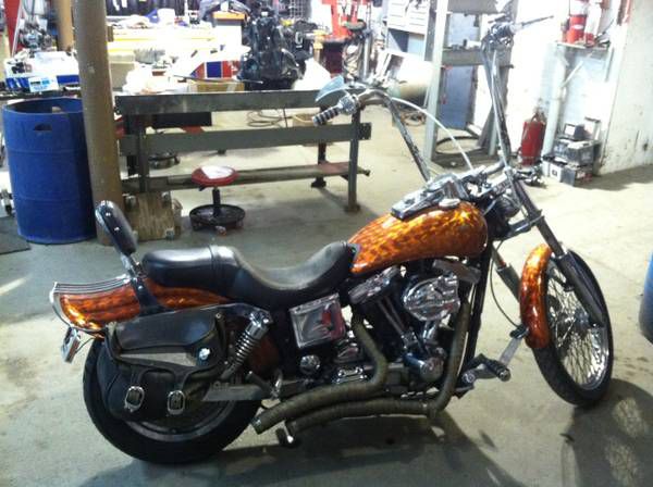 1997 Harley Davidson Wide Glide Custom Clean Title