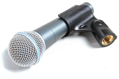 New Shure Beta 58A Supercardioid Vocal Microphone