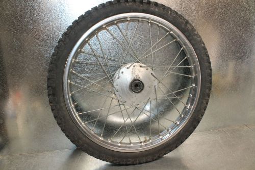 1970 70 Hodaka Ace 100MX 100 MX B Front Wheel Rim Tire 2.75-19