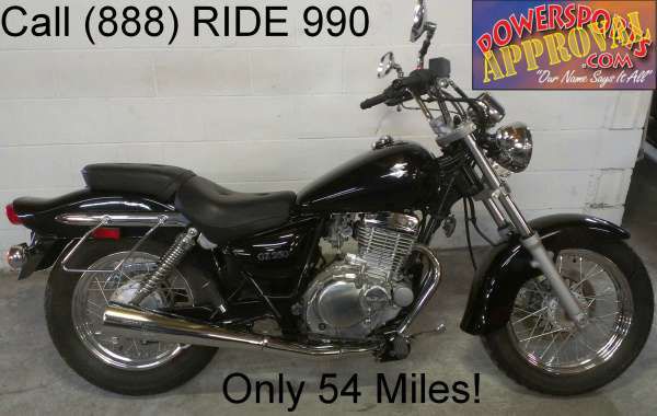 2009 used Suzuki GZ250 motorcycle for sale with only 54 miles - u1635