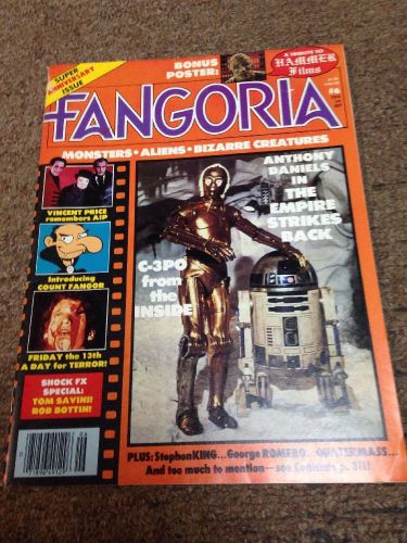 Fangoria issue 6 june 1980 star wars empire strikes back vincent price