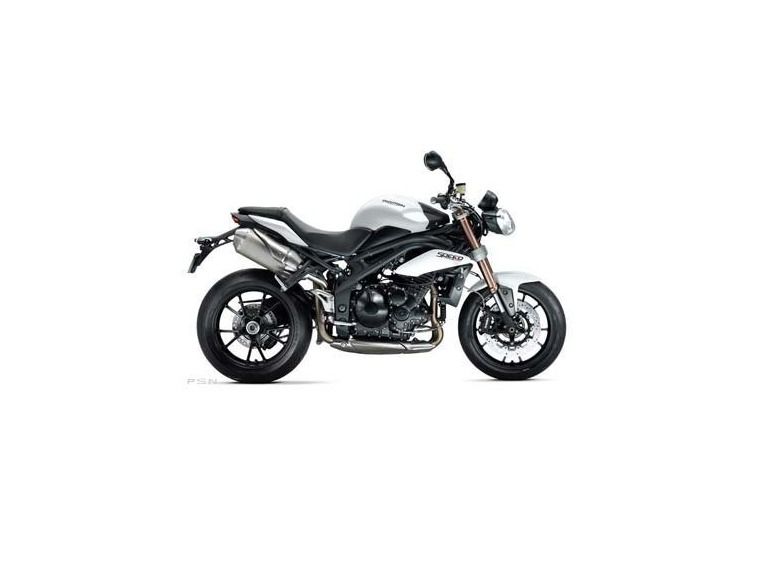 2013 triumph speed triple abs - crystal white abs - crystal white 