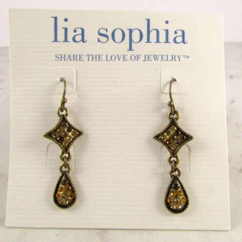 Lia sophia vincent earrings