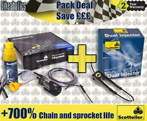 Scottoiler pack - Sport kit &amp; Dual Injector- Husaberg TE 250 2T - 2014