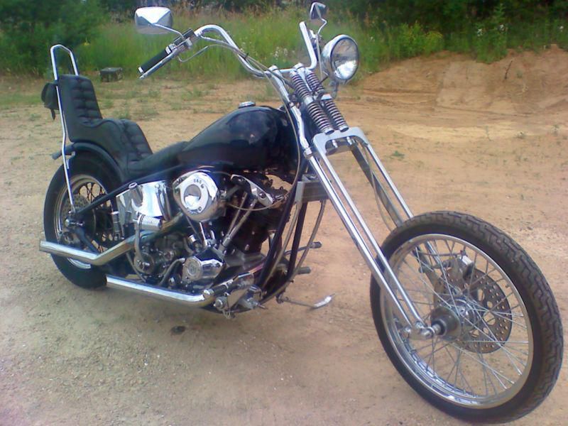 Harley Shovelhead Chopper