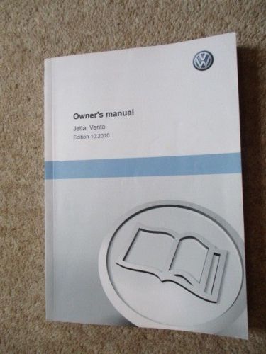 VW JETTA VENTO OWNERS HANDBOOK MANUAL 2010-2015 FAST SAME DAY POST