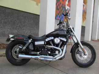 Black Harley FXDB StreetBob, Only 568 Original Miles, 1 Owner,Bassani Exhaust