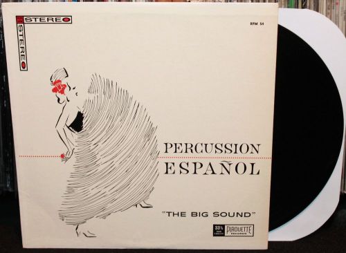 Los Desperados, Percussion Espanol LP 1961 EX/EX, flamenco bolero tango NICE!