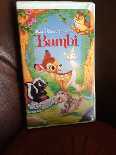 Bambi Walt Disney Classic Beta Format Rare LOOK!!!!!