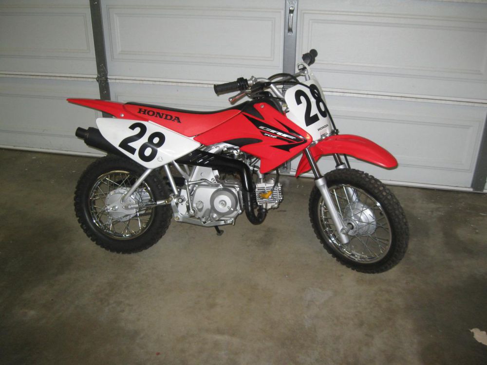 2005 honda crf 70 dirt bike 