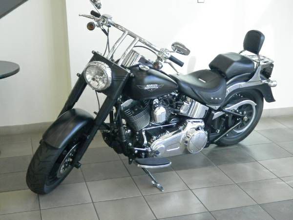 2009 Harley Davidson Fatboy Black FLSTF-