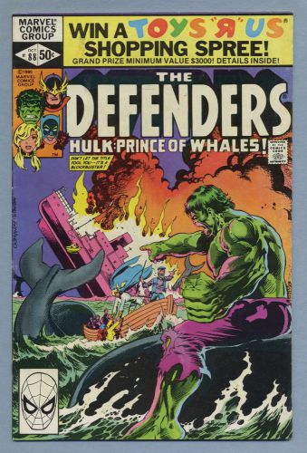 Defenders #88 1980 Hulk Ed Hannigan Don Perlin Marvel Comics v