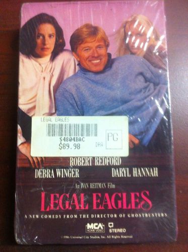 LEGAL EAGLES Beta Robert Redford Original Release on Video 1986