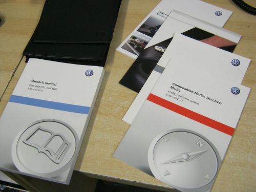 VW VENTO and JETTA ESTATE HANDBOOK PACK OWNERS MANUAL WALLET 2009-2014 INC NV