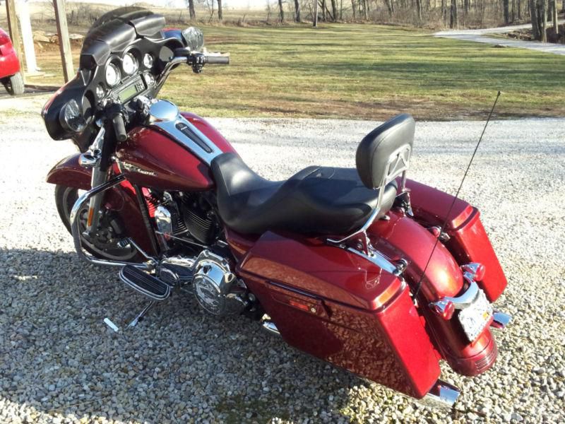 2010 Harley Davidson Streetglide - Red Hot Sunglo