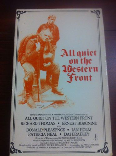 ALL QUIET ON THE WESTERN FRONT Beta Ernest Borgnine Original Release